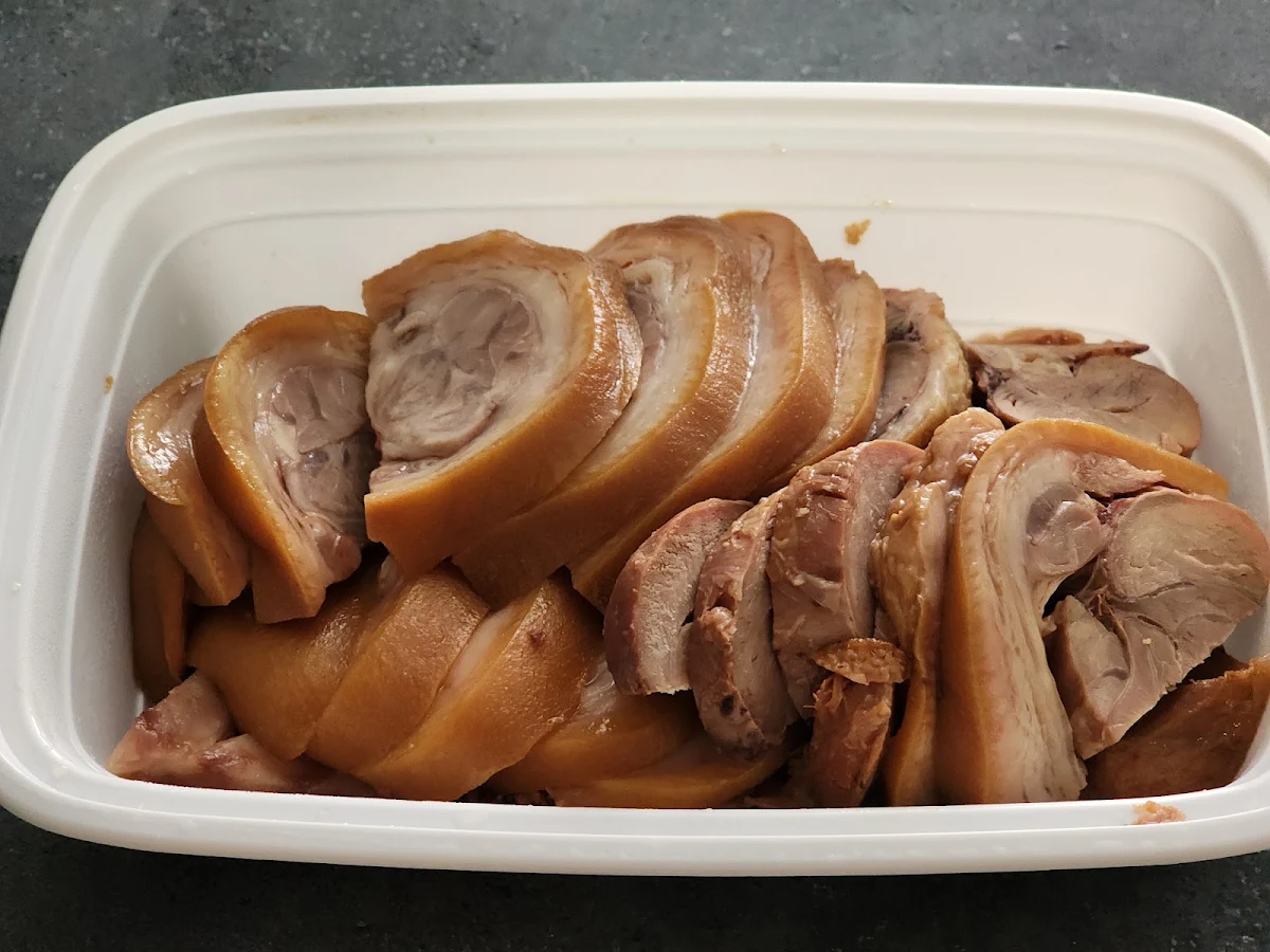 braised pork head 猪头肉